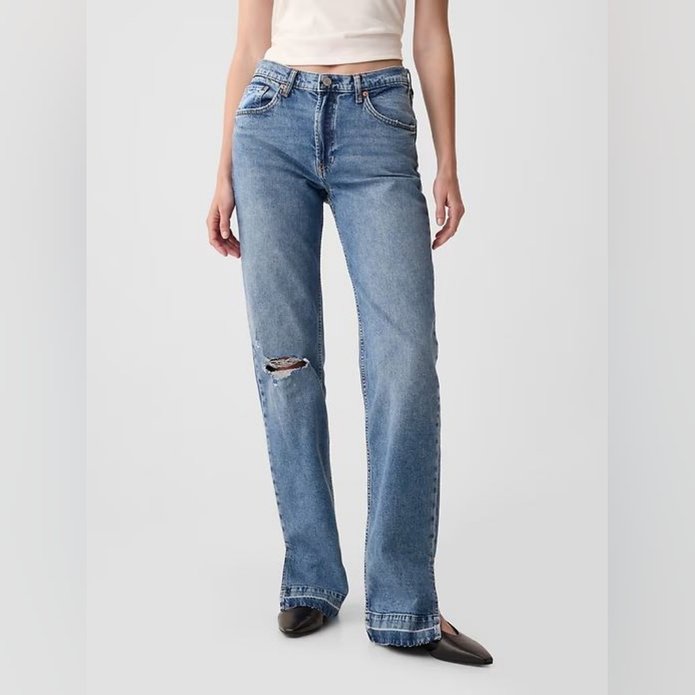Mid Rise 90's Loose Jean